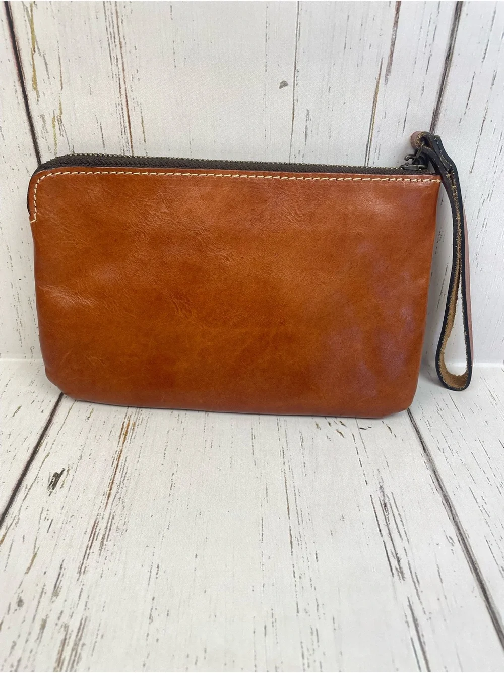 Patricia Nash Tooled‎ Italian Leather Wristlet/Wallet